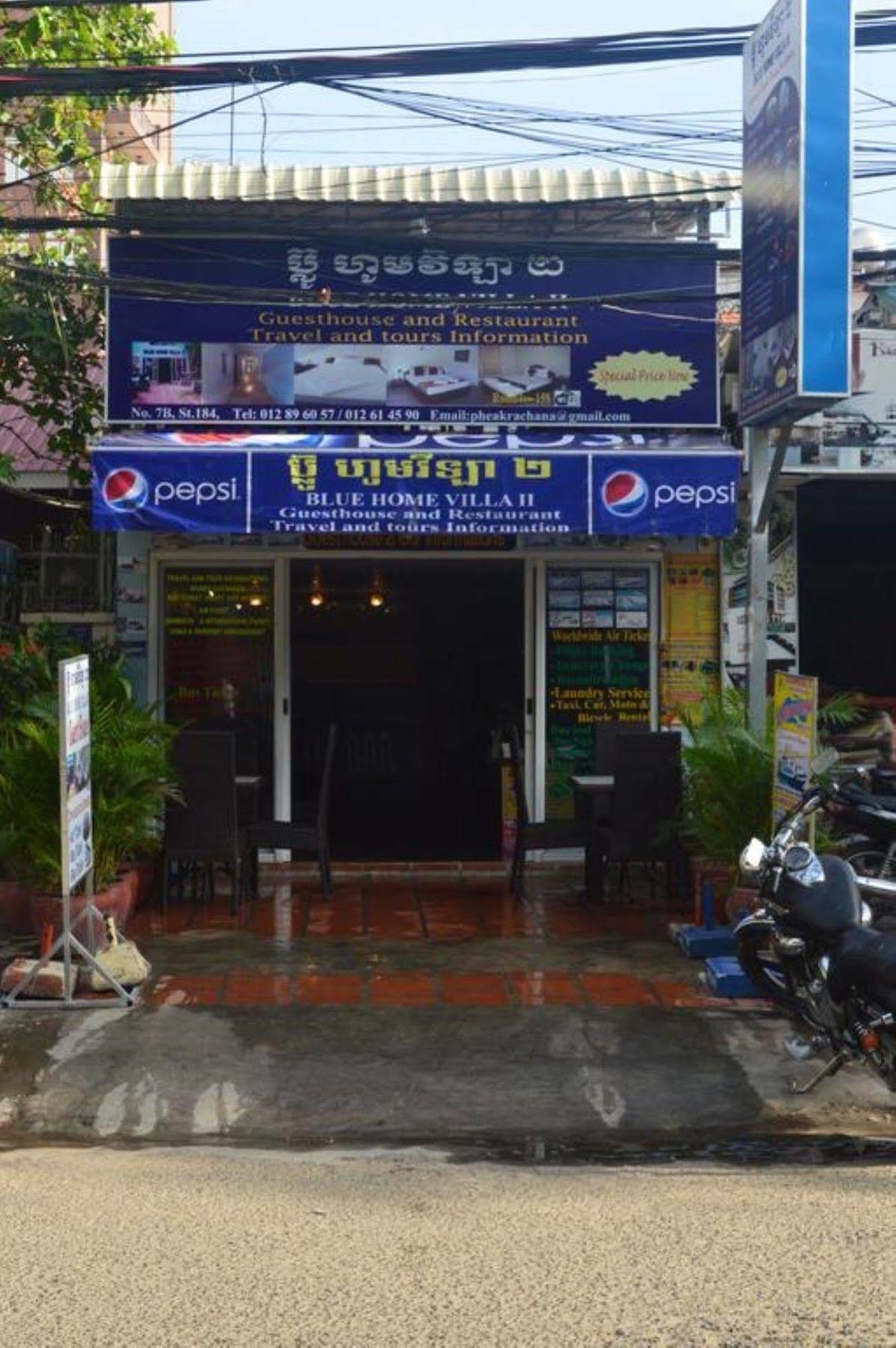 Blue Home Villa 2 Phnom Penh Exterior photo